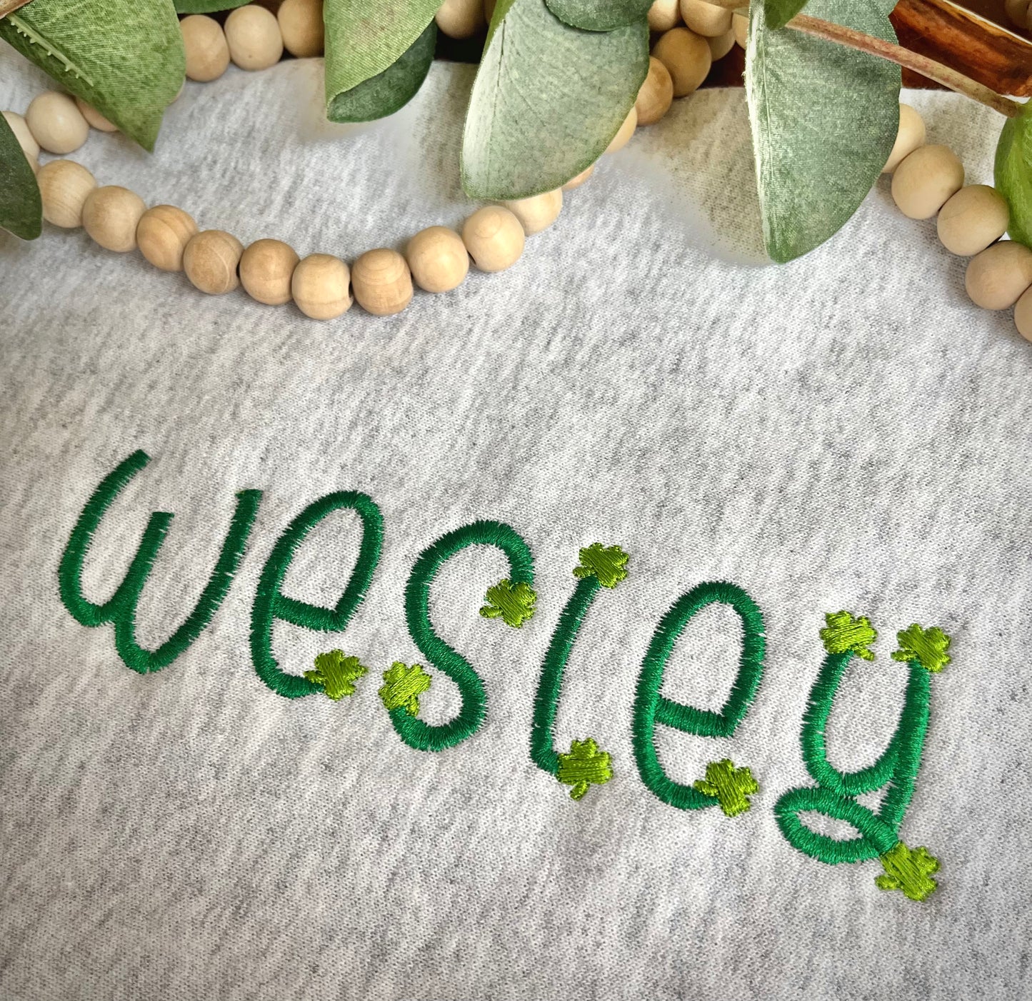 Kid's Personalized St. Patty's Font T-shirt